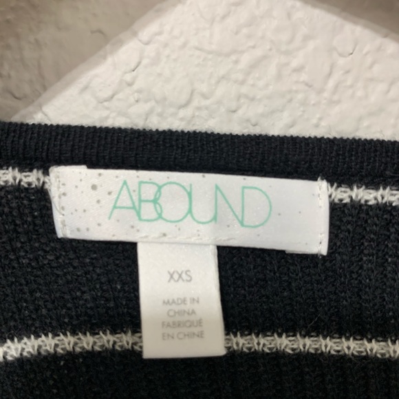 Abound Striped Wrap Sweater - Picture 3 of 4